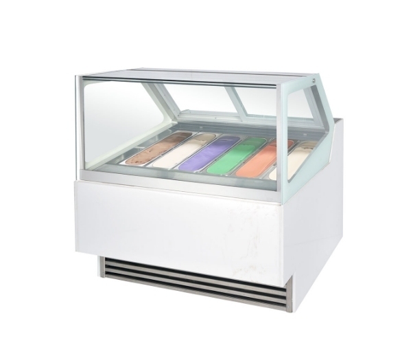 Bindose Mini Open Display Freezer Low Temperature Ice Cream Cold Storage Refrigerator Showcase Fridge
