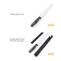 10 pouces en acier inoxydable dents grossières couteau à pain baguette pain gâteau trancheuse PP poignée couteau à pain dentelé