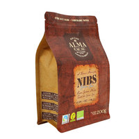 Sachet latéral personnalisé en aluminium et plastique pour emballage de miel, thé, café, lait en poudre