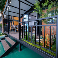 Maison modulaire prête à l'emploi de 40 pieds, installation rapide, norme australienne, maison préfabriquée extensible, maison-conteneur, maisonnette, mini-maison
