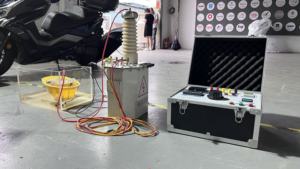 ANSI Z89.1 Industrial Capacete para Teste Equipamento Segurança Máquina Elétrica Isolamento Performance <span class=keywords><strong>Tester</strong></span> 220V Garantia de 1 ano - Product Image 4