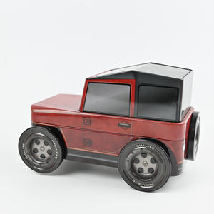 نموذج سيارة كهربائية إبداعية للأطفال صندوق حديد نمذجة صندوق رصاص صفيح حديد هدية عيد ميلاد للأطفال - Product Image 1