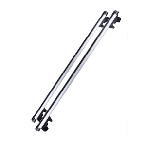 Oferta Especial: Barra Transversal Universal para Techo de Auto, Ajustable de 1.25M a 1.35M, de Aleación de Aluminio, para Portaequipajes, en Plata y Negro - Product Image 3