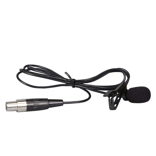 XE1 Professional Wired Lavalier Microphone Mini Lapel Clip-on with Lightning Connector for Teaching Metal Material