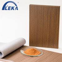 Pintura en Polvo de Poliéster con Efecto Madera Ecológica, Pintura en Polvo con Grano de Madera para Muebles de Exterior
