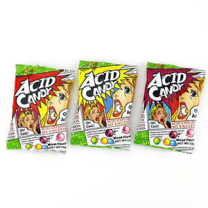 Broma Crujiente Ácido Caramelo Azúcar Recubierto Frutas amargas Caramelo de goma - Product Image 3