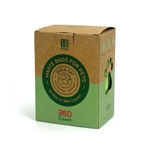 Durable and Leak Proof Eco-Friendly Biodegradable Dog Poop <b>Bags</b> with <b>Compostable</b> Material You Can Trust - Product Image 1