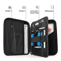 SIYOUCASE Vente en gros Étui de voyage robuste recyclé pour iPad 11 2026 Étui de clavier fin étanche en EVA pour iPad (Étui uniquement)