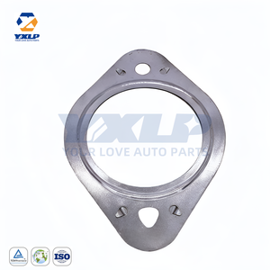 1K0253115M Junta de brida de tubo de escape para Audi A1 A3 Sportback S3 Sportb. Lim. Calidad. Cabriolet RS3 <span class=keywords><strong>Volkswagen</strong></span> CC Gol Novo <span class=keywords><strong>Fusca</strong></span> - Product Image 1