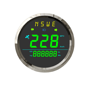 Nouveau compteur de vitesse GPS étanche 85 mm avec affichage numérique 12V/24V pour voiture, moto, bateau - Product Image 4