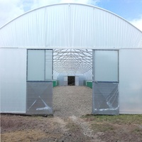 Serres tunnel en plastique Serre à fleurs pour potager