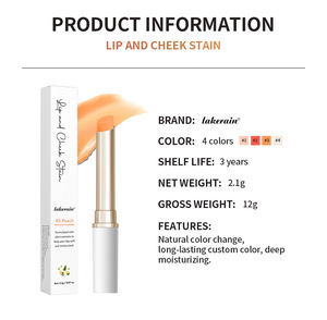 Hydratant double usage longue durée pour les lèvres et les joues <span class=keywords><strong>Rouge</strong></span> à lèvres changeant de couleur et de <span class=keywords><strong>pH</strong></span> infusé de minéraux - Product Image 6