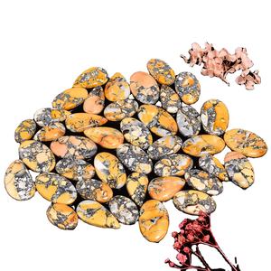 Venta al por mayor Natural Maligano jaspe cabujón cuarzo piedras preciosas sueltas piedras preciosas semipreciosas para curación energética - Product Image 1