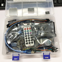 Kits électroniques de bricolage R3 Kit de démarrage complet de composants de base Modules de projets d'apprentissage R3 Kit de bricolage électronique