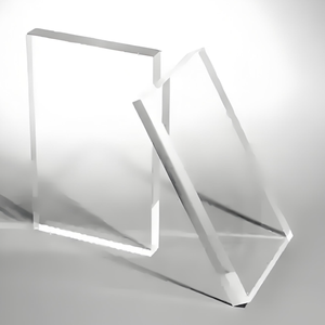 Lámina de Acrílico Transparente para Corte Láser en Línea, Diseño de Aluminio, Grado Leche, Económica, de 1mm a 30mm de Espesor - Product Image 1