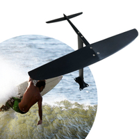 Sports nautiques hydroptère carbone aluminium gy910 1218sqcm planche à voile gonflable aile surf SUP cerf-volant vent surfeur planche voile