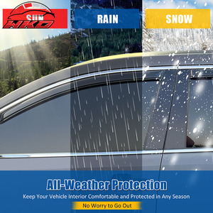 Pare-soleil de fenêtre en acrylique pour GMC Acadia 17-23, protection contre le vent, le soleil et la pluie - Product Image 6