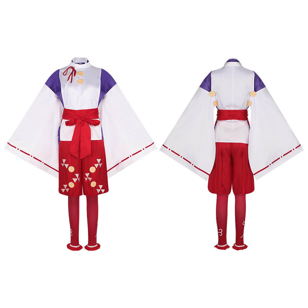 เสื้อเชิ้ตสีขาวและกางเกงสีแดงจาก Hojo