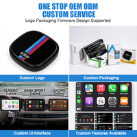Adaptador de Video Inalámbrico USB para Auto, Compatible con YouTube, Netflix, TikTok, Carplay y Android Auto, para BMW