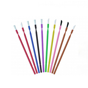 Vente en gros <span class=keywords><strong>de</strong></span> consommables dentaires colorés, microbrosse jetable à tête longue pour le vernissage au fluorure - Product Image 1