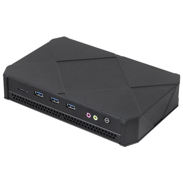 R5-5625U Mini PC Gaming Desktop Computer with DDR4 RAM M.2 NVME SSD RJ45 4K UHD Dual HD Amd for AU US CN EU Plugs