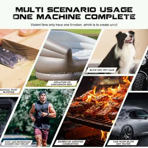 Mini souffleur d'air sans fil sans cordon Souffleur de feuilles comprimé Batterie pour lavage de voiture Soufflage efficace des feuilles Poussière Fabriqué en plastique durable - Product Image 4