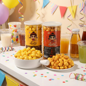 Popcorn multi-saveurs le plus populaire, collation semi-moelleuse prête à consommer, popcorn instantané personnalisé - Product Image 1