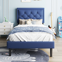 Cama Luxuosa Ajustável de Veludo com Armazenamento, Base de Aço Reforçada com Elevação Hidráulica e Cabeceira Acolchoada Macia - Mais Vendida