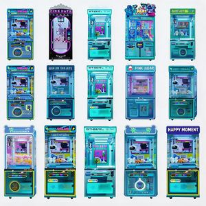 Máquina de garras con temática de peces, juego de grúa de arcade con gabinete colorido y solución de equipo de atracciones para niños - Product Image 4