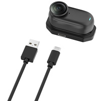 Kabel Data USB Tipe-C dengan Pelindung PVC untuk Pengisi Daya Magnetik Yida, Aksesori Kamera Insta360 Shadowstone Go3S