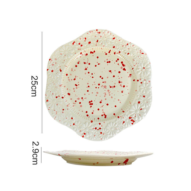 10 pulgadas placa plana verde