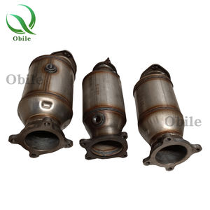 Часть выхлопной системы автомобильного двигателя, трехсторонний каталитический нейтрализатор, совместимый с AUDI B9 C7 A4 - Product Image 1