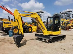ขายรถขุดตีนตะขาบไฮดรอลิกขนาดเล็ก <span class=keywords><strong>Komatsu</strong></span> PC55MR มือสอง ราคาถูก น้ำหนัก <span class=keywords><strong>5</strong></span> ตัน ผลิตในญี่ปุ่น สภาพ 90% พร้อมเครื่องยนต์ ปั๊ม และมอเตอร์ - Product Image 5