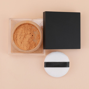 Etiqueta privada Vegan Pink <span class=keywords><strong>Polvo</strong></span> de ajuste suelto Control de aceite <span class=keywords><strong>Polvo</strong></span> mineral mate a prueba de agua <span class=keywords><strong>para</strong></span> maquillaje facial sin Talco - Product Image 4