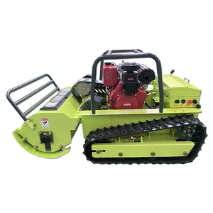 Robot Rasaerba Elettrico Telecomandato con Cingoli in Gomma e Funzione Zero Turn, con Spazzaneve - Product Image 2