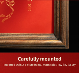 Cuadro Decorativo para Pared <span class=keywords><strong>de</strong></span> Sala <span class=keywords><strong>de</strong></span> Estar, Estilo Chino Moderno, Cobre, Persimón, Hecho a Mano, <span class=keywords><strong>de</strong></span> Alta Gama - Product Image 5