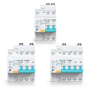 Interruptor de Circuito Inteligente Tuya WiFi con Medición de Energía 2-4P, Interruptor de Aire con Protección Contra Fugas, Interruptor de Reconexión Automática 63A M295 - Product Image 5