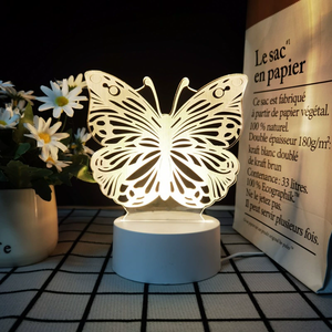 Lampe de Table LED pour Enfants, Base LED, Illusion 3D Animée, Astronaute et Appareil Photo, Corps ABS Jaune, Veilleuse USB Personnalisée Jaune, Vente en Gros - Product Image 4
