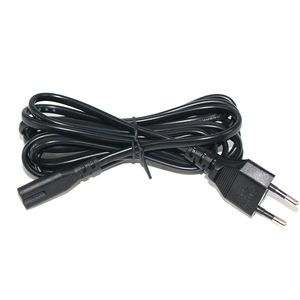 Cable de Alimentación de 1.2M con Enchufe EU/BS a IEC C7, 10A 250V H03VVH2-F 0.75mm² para Computadora e Impresora - Product Image 1