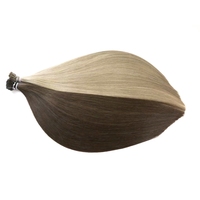 Extensions de cheveux humains lisses à pointe plate, prêtes à être expédiées, 20 pouces, 100% cheveux Remy chinois, pointe à la kératine, cuticules intactes