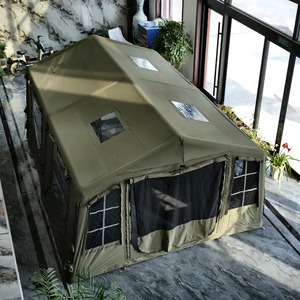 <span class=keywords><strong>Tente</strong></span> de camping <span class=keywords><strong>gonflable</strong></span> <span class=keywords><strong>XXL</strong></span> de 17,28 m², imperméable, <span class=keywords><strong>tente</strong></span> pneumatique 4 saisons, abri familial pour voyages en plein air - Product Image 1