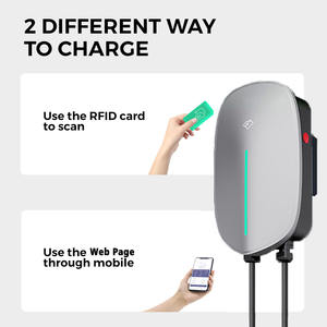 วอลล์บ็อกซ์ 21kW ได้รับการรับรองมาตรฐาน CE&RoHS ระดับ IP65 ชนิดที่ 2 <span class=keywords><strong>Mennekes</strong></span> ใหม่ รองรับรถยนต์ไฟฟ้าทั่วโลก เหมาะสำหรับระเบียงอพาร์ตเมนต์ WrightCharge - Product Image 5