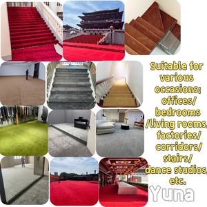 Alfombras Modernas de Polipropileno Ignífugo, Gruesas, de Pared a Pared, Antideslizantes, de Pelo Corto, con Diseño de Rompecabezas, Duraderas, de 10-12 mm, Lejing, 4 m - Product Image 5
