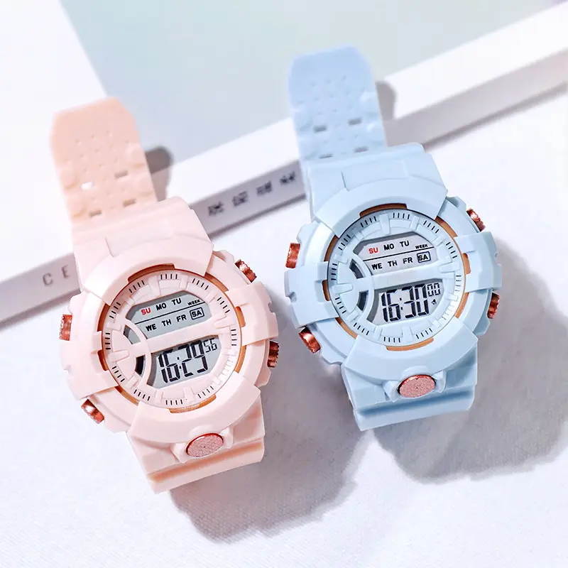 Limited Sales Fashion Men Women Watches Colorful Casual Digital Sport Watch Gift Clock LED Luminous Wristwatch Children Clock