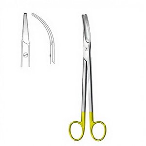 Ciseaux chirurgicaux Safety Point Parametrium TC en acier inoxydable, manuels, certifiés CE - Product Image 1