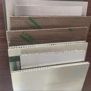 アルミハニカムコア複合パネル内装壁クラッド装飾Alu合金スキンサプライヤー - Product Image 4