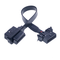 Lector de Códigos OBD AOTAI, Cable de Extensión Divisor de 16 Pines OBD2 Macho a Hembra, Herramientas de Escaneo GPS 12V/24V