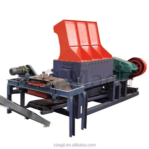 Small Wood Pallet Crusher / Nail Wooden Pallet Crusher Machine
