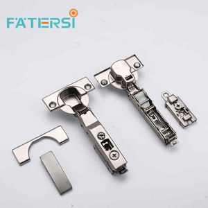 Bisagras Hidráulicas Ocultas para Muebles de Cocina, Bisagra <span class=keywords><strong>Danco</strong></span> Fija a 105 Grados, Bisagra de Cierre Suave de 35 mm - Product Image 3