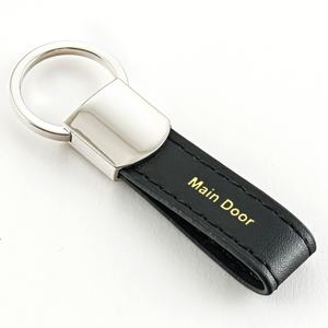 बुने हुई चमड़े की पट्टी कीचेन के साथ बुना हुआ चमड़े की पट्टी कीचेन के साथ बुना हुआ चमड़े की पट्टी कीचेन - Product Image 1